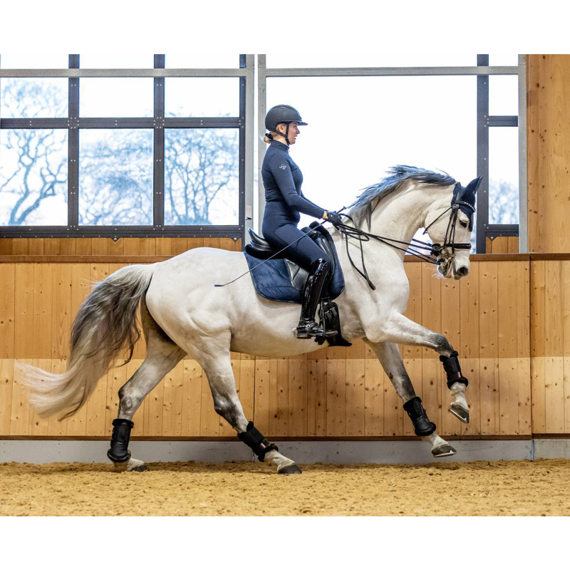 LeMieux Dressage Work Pad - Navy - Large -1